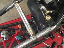 New seat rail about 2 or so inches back