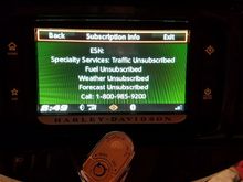 You should see this screen when you click "Settings" in the SiriusXM mode IIRC...it's been almost 2 months since I installed the module!