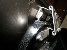 strap removed and latch spread open