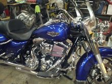 It was blue now its COWBOY .