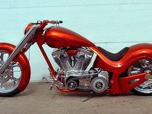 This bike I detailed quite awhile back. It was owned by a Good friend Marc P. Thanks Marc, If you recognize this bike it was built by Klock Werks also featured in HotBike in 05.