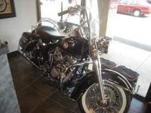 elvis' hog, taken accross the street from grace land during our chicago trip