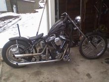 evo powered 46 that I built, never got it painted before it was taken.