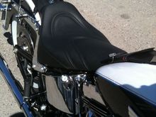 The new C&amp;C Solo seat.  Chuck is fantastic to deal with and highly recommended.