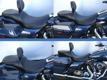 C&amp;C Sport Tour Seat with removable driver's backrest
http://www.sideroadcycles.com/AmericanMotorcycles/Seats/Motorcycle_Seats.html