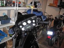 Another shot of the inner fairing, with wifey's bike in the background.