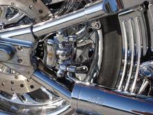 rear caliper swingarm