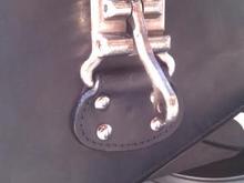 Garage Leathers solo bag latch 3