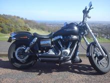 With my new Progressive flame suspension