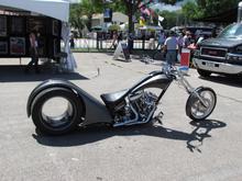 really funky bike....had a side stand on the left side that was sticking straight out and NOT on the ground.