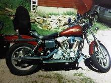 Ready for the Run to The Wall in DC in 1999.