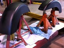 chopped, primed and ready for the finish