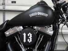 Painted on 883 emblem