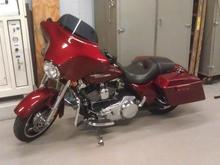 2010 Street Glide - Red Hot Sunglo