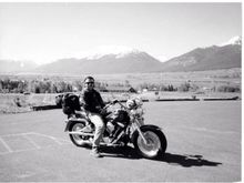 Mick in Joesph Or 1994
on Pappy a 1992 Fatboy