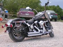 After 2" lower front and back and C&amp;C Lo Pro seat.