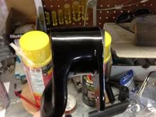 Machined down one side so it will fit.