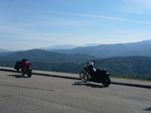 Dad's ride with me on Foothills Parkway