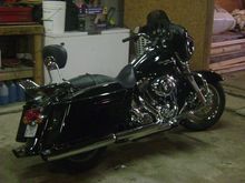 Brothers SG with sissy bar and luggage rack