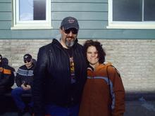 My wife and I at Dover