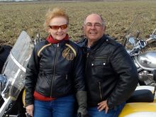 In front of sugar cane fields in FL. January 2009