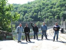 blue ridge  at the dam