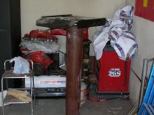 The Bestway lift before its installed