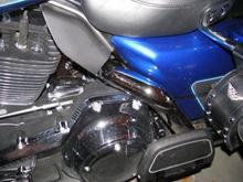 left pipe &amp; cut heat shield