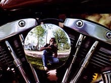 78 FXE Superglide and me.