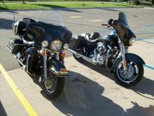 My Friends Ultra and my Street Glide