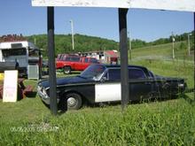 Barney was waiting for us.....