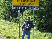 Looking for Moose in Laconia New hampshire June 2009