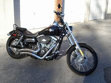 USMA's Wide Glide V&amp;H Screamin' eagle view