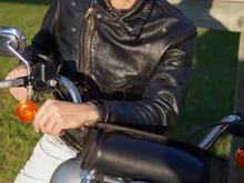 Still trying to look like a "Hard-Core Biker"