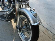 HD chrome fender tip.  Very hard to find!  Got raped on Ebay.