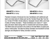 Flanders pullback bars at SideRoadCycles.com