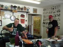 me and Pop in his favorite shop