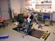 09 bike disassembled