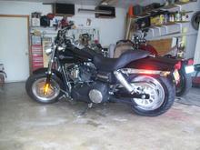 First day home for the Fat Bob