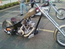 not mine. nice shovel at a recent show. a lot of trick pieces and plumbing