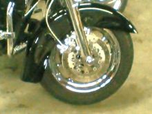 Lowered FLHX Fender