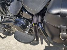 Very inconspecuous and does not interfere with the passengers foot