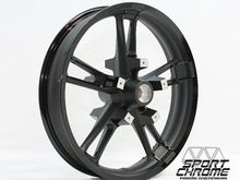 Two Tone powder coated Harley Front Wheel