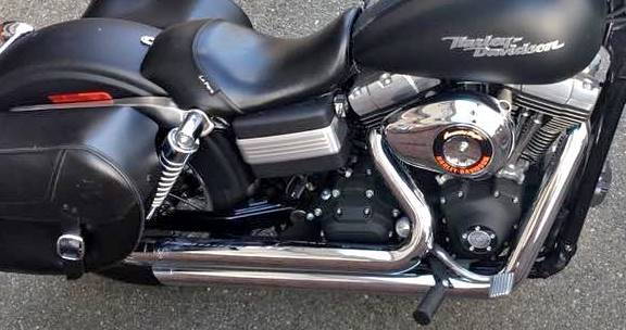 harley street bob passenger pegs