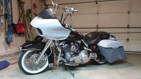 She is a work in progress she is a 2004 with 22k original miles  going to the 103cc top end  and a few other odds and ends to make her drop panties 