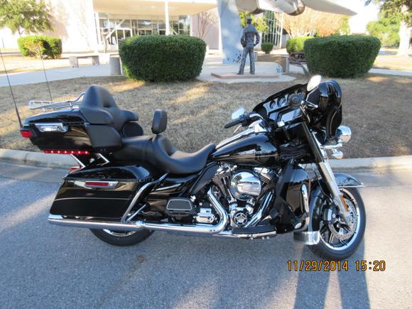 Beautiful day for a ride.