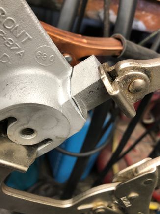 Cleaned…ready for welding
