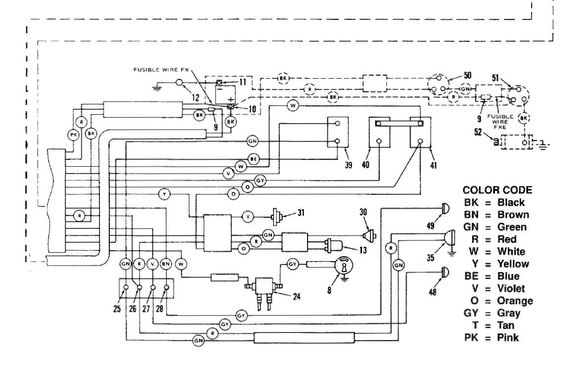 1975 FX/FXE 1200 Wiring Diagram 2