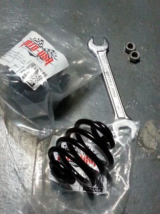 Black 2" spring from eBay.