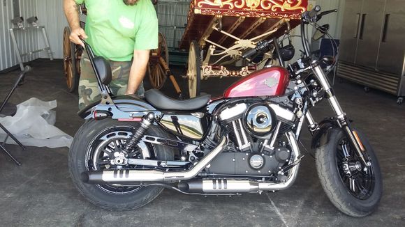 Mini apes. This was when ny sissy bar came in ans passenger seat.